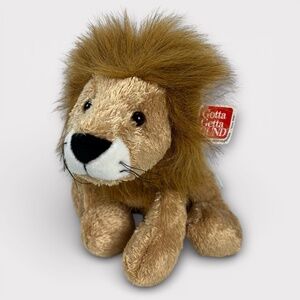 GUND Luke Lion Plush Stuff Animal Soft Floppy Safari Jungle Nursery NEW Retired